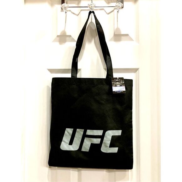 UFC - M Sz L - NWT Licensed Logo Long Sleeve Crewneck Tee w/Free UFC Tote - Picture 7 of 14